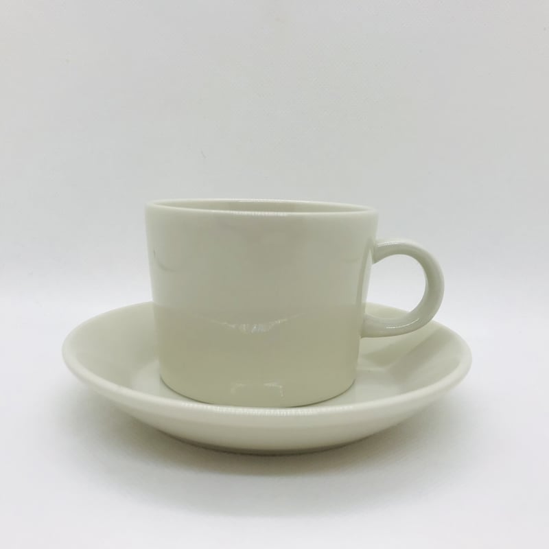 ARABIA》Teema コーヒーカップ＆ソーサー ホワイト ARABIA TEEMA |