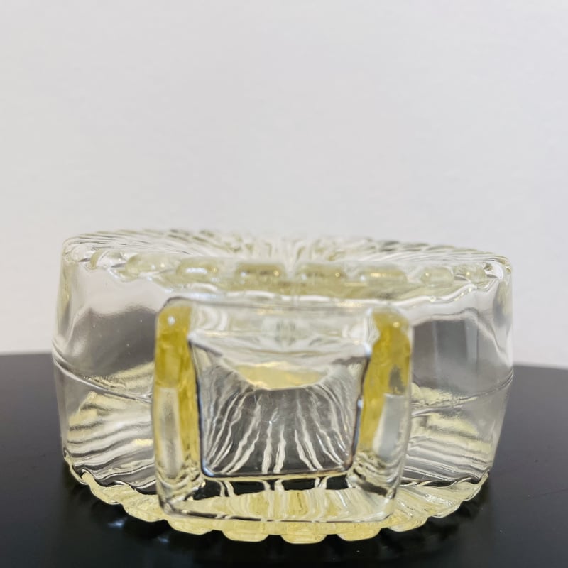 Riihimaen Lasi》 aurinko pullo 薄いイエロー 【Helena T