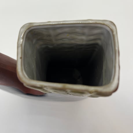 青い鳥のフラワーベース