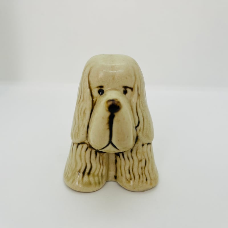 Lisa Larson / リサラーソン】 Kennel 白スパニエル 《Gustavsbe