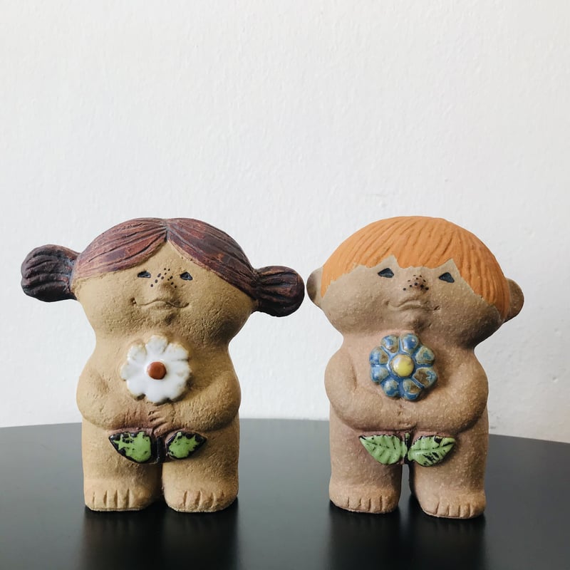 LISA LARSONリサラーソン ADAM & EVA アダム と イブ Lisa Larson Adam and Eve | Atelier Tilia