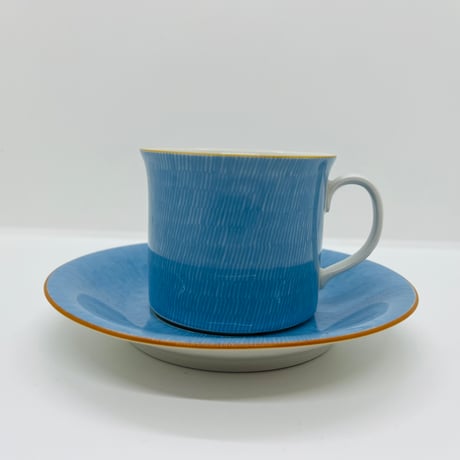 【Signe Persson-Melin/シグネペーションメリン】コーヒー カップ＆ソーサー　Primeur　ブルー《Rorstrand》