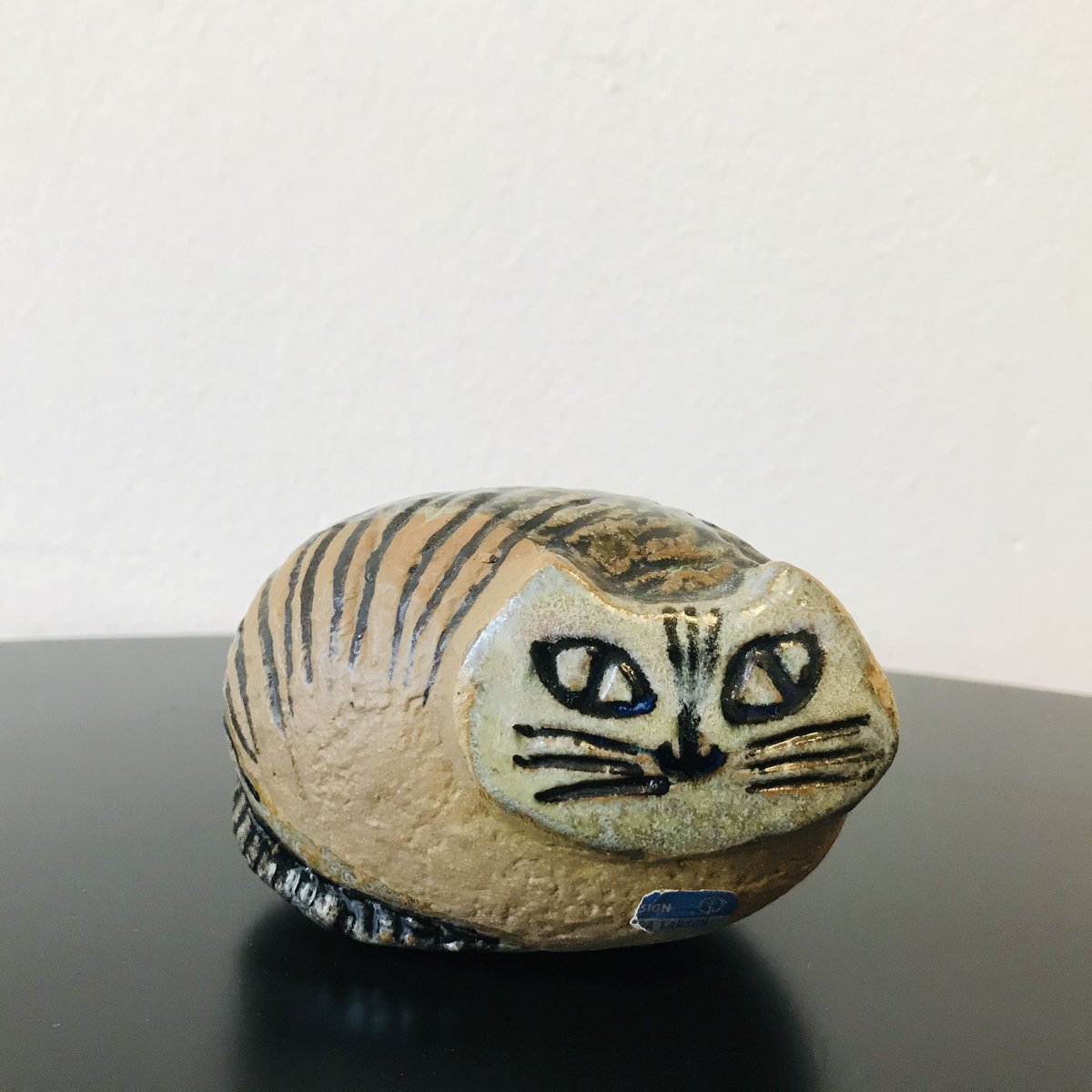 ☆ご予約品☆【Lisa Larson / リサラーソン】Lilla Zoo 丸まりネコ《Gus