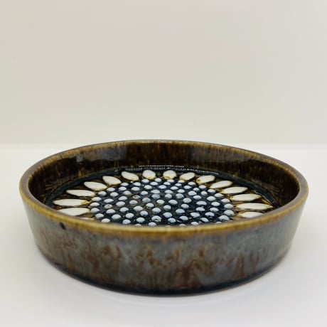 【Sylvia leuchovius 】お花の絵皿《ロールストランド》