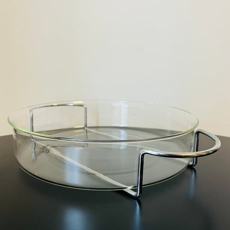【Signe Persspon-Melin/シグネペーションメリン】箱付き！ホルダー付き耐熱ボウル　H5.5cm  ×  Φ25cm《Boda Nova》