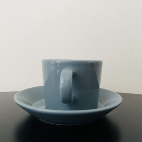 《ARABIA》Teema コーヒーカップ＆ソーサー　 グレー【廃盤色】②