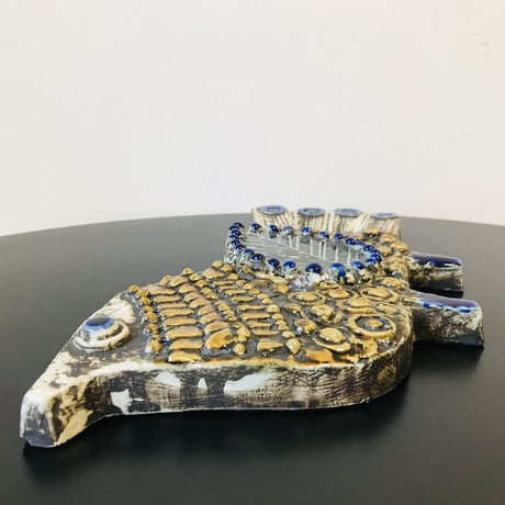 ☆ご予約品☆【Lisa Larson/リサラーソン】　 Fågel ／鳥の陶板  《Gustavsberg》