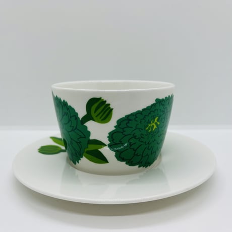 《Marimekko》Primavera　グリーン　C&Sセット