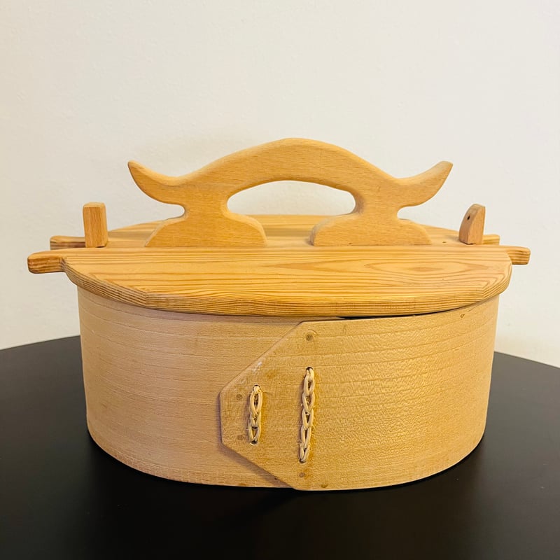 Knäppask 蓋付の木箱 | sugallery