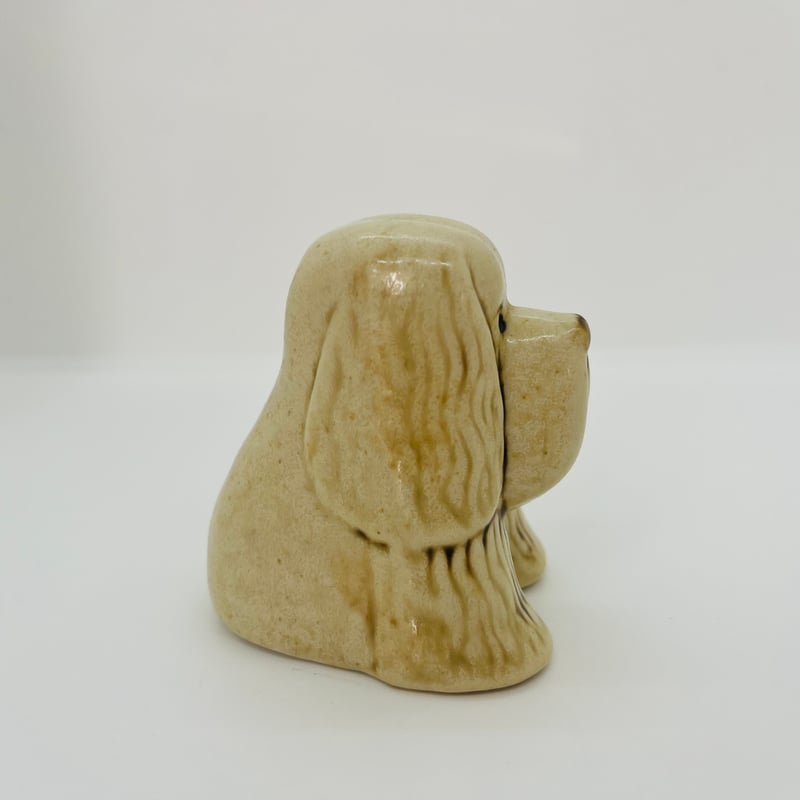 Lisa Larson / リサラーソン】 Kennel 白スパニエル 《Gustavsbe