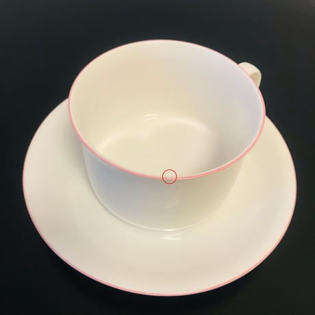 【Signe Persson-Melin/シグネペーションメリン】ティーカップ＆ソーサー　A LA CARTE 　ピンクⅡ《Rorstrand》