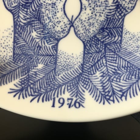 ☆ご予約品《Gustavsberg》クリスマスイヤープレート  1976年②