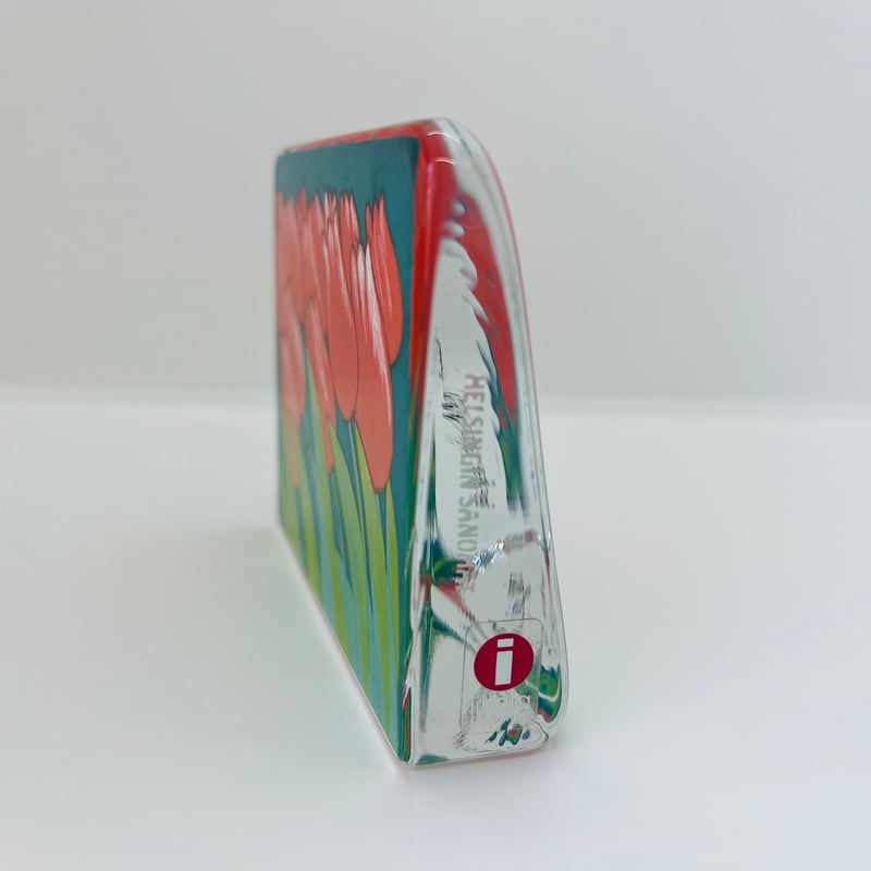 Helja Liukko-Sundstrom】チューリップのガラスカード《Iitala》 |