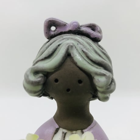 【Elbogen】フラワーガール　 ピンクのリボン