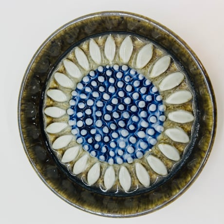 【Sylvia leuchovius 】お花の絵皿《ロールストランド》