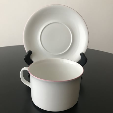 【Signe Persson-Melin/シグネペーションメリン】ティーカップ＆ソーサー　A LA CARTE 　ピンク《Rorstrand》