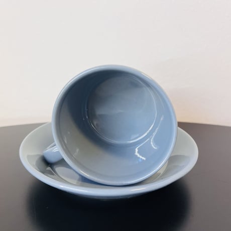 《ARABIA》Teema コーヒーカップ＆ソーサー　 グレー【廃盤色】①