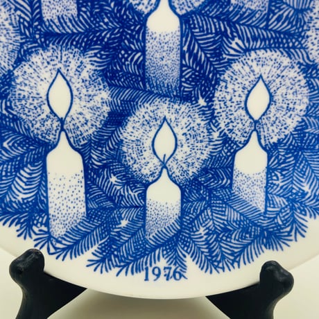 《Gustavsberg》クリスマスイヤープレート  1976年‐A