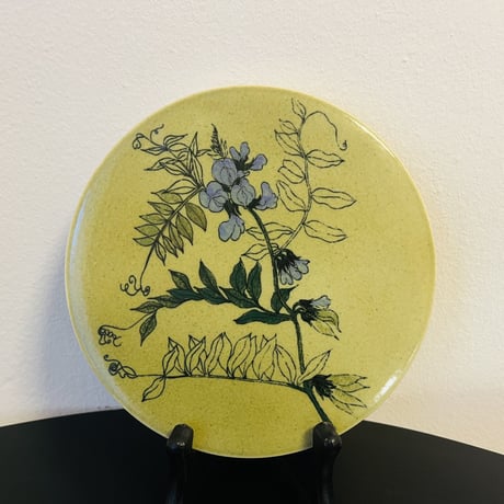 【Gunvor Olin-Gronqvist】 Vicia sepium 陶板《Arabia 》