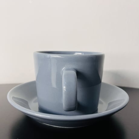《ARABIA》Teema コーヒーカップ＆ソーサー　 グレー【廃盤色】③