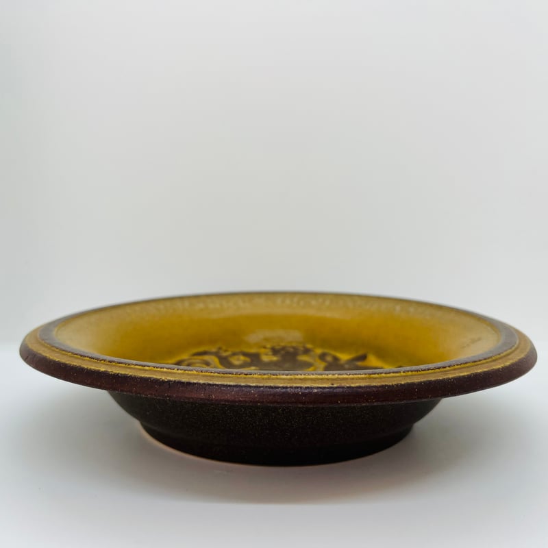 Michael Andersen & Sons ミケルアナセン　北欧　陶板　ネコ Michael Andersen & Sons ミケル アナセン 茶と緑のネコの陶板