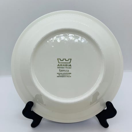 《ARABIA》 Faenza　ブルー　20cm　スーププレート