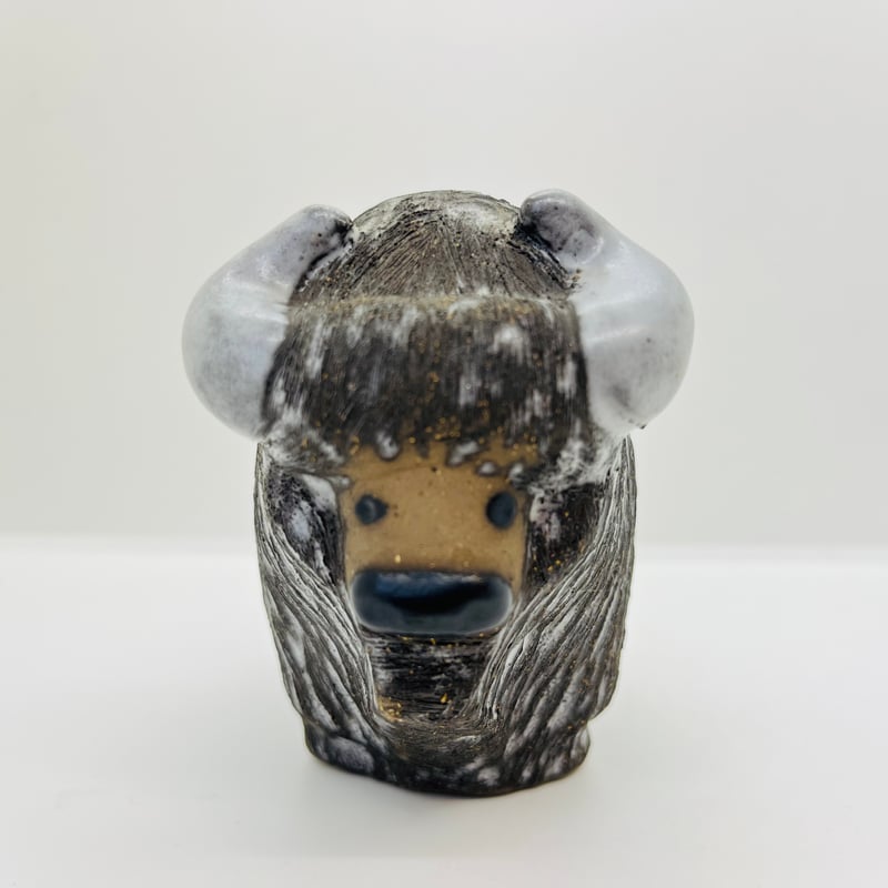 Upsala Ekeby Goran Andersson Bison 置物 Goran Andersson Swedish Upsala Ekeby Company 1968 Bison