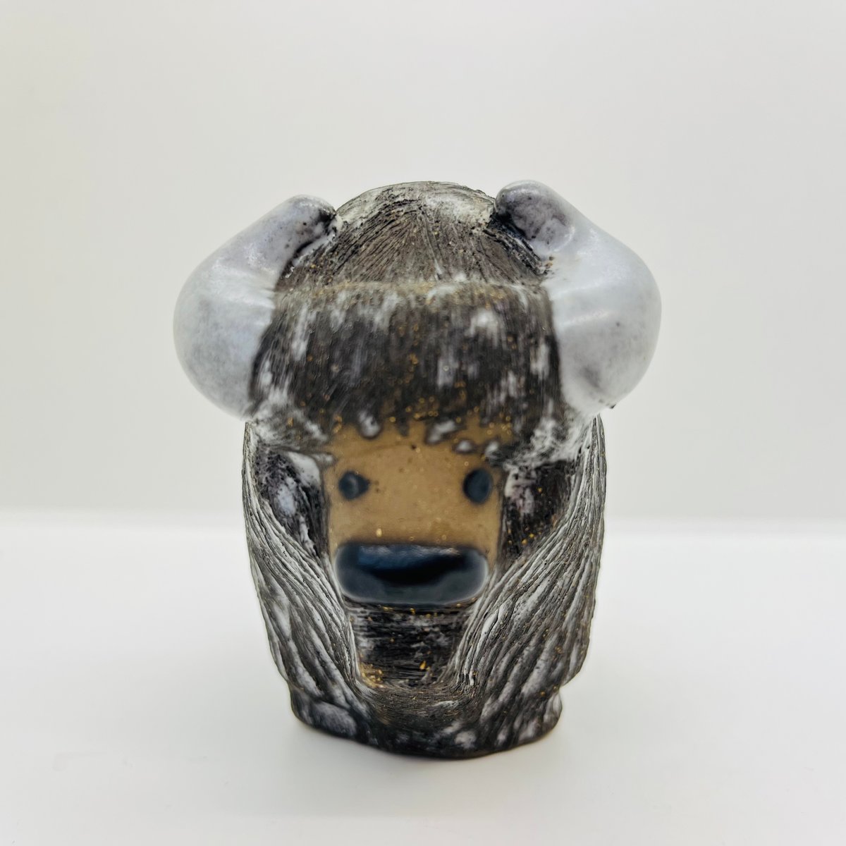 Upsala Ekeby Goran Andersson Bison 置物 Göran Andersson】バイソン 中《Upsala Ekeby》 | sugallery