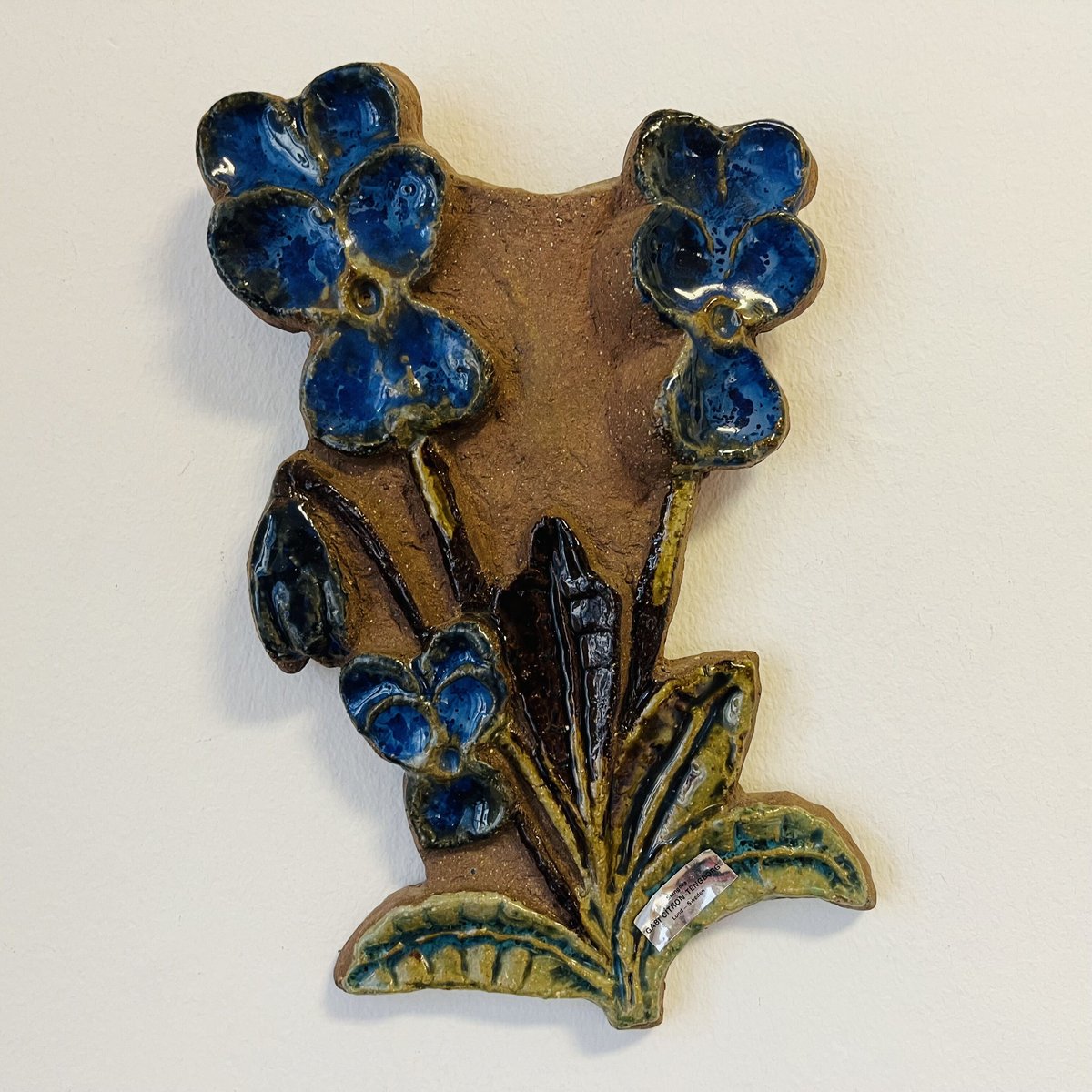Gabi Citron-Tengborg】ブルーのお花の陶板 | sugallery