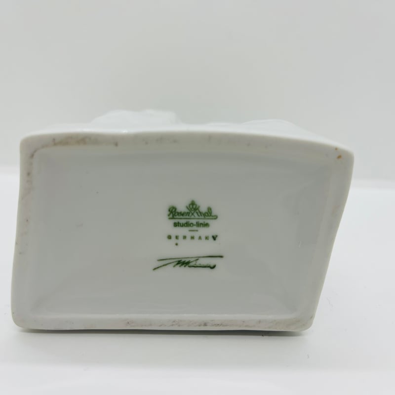 Rosenthal ローゼンタール 花瓶 フラワーベース 紙袋型 19cm 大