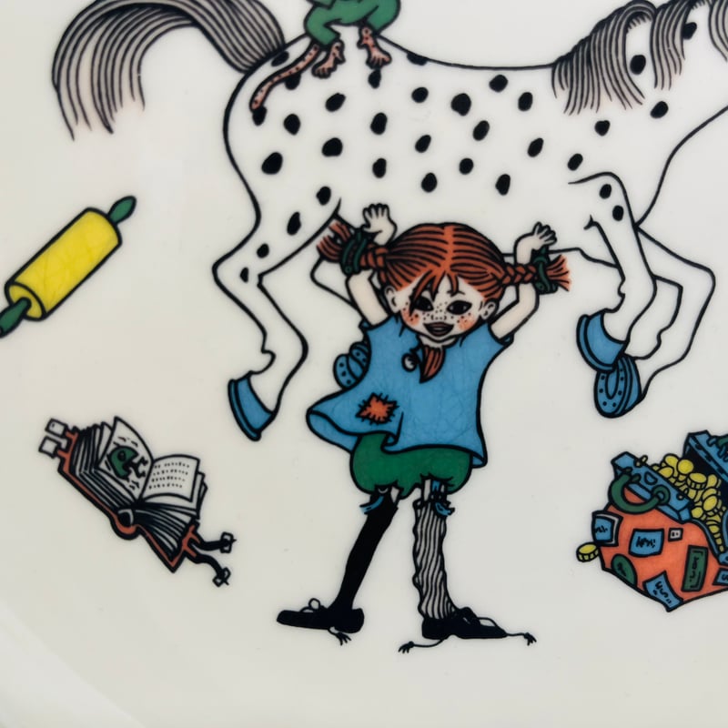 長くつ下のピッピ プレート《Rörstrand》 | sugallery