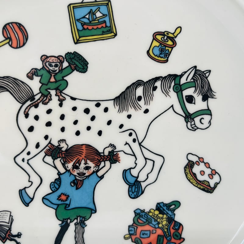 長くつ下のピッピ プレート《Rörstrand》 | sugallery