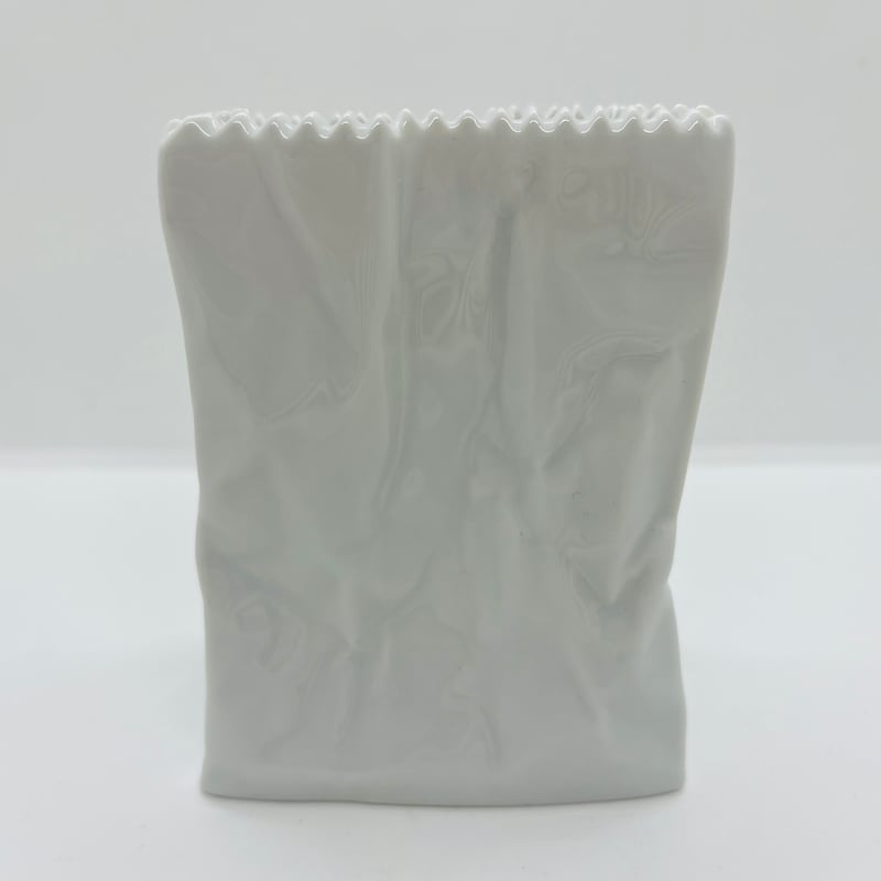 Tapio Wirkkala】TUTENVASEN 紙袋の花瓶《Rosenthal》 | s