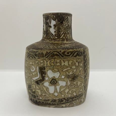 《Royal Copenhagen》  Baca フラワーベース　【Nils Thorsson】