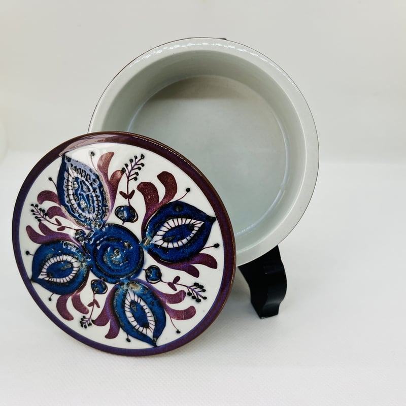 ロイヤルコペンハーゲン テネラシリーズ 蓋付小物入れ ロイヤル