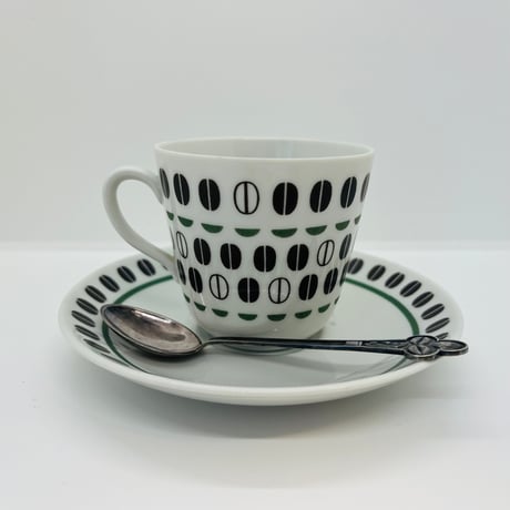 《Rörstrand》Zoega コーヒーC＆S+スプーン