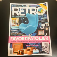 《RETRO》雑誌 RETRO：Karl Holmberg / Sylvia Sylvia Leuchovius陶板　特集回　2019年　＃5