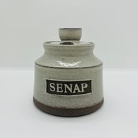 【Signe Persson Melin /  シグネペーションメリン 】"SENAP" マスタード用キャニスター