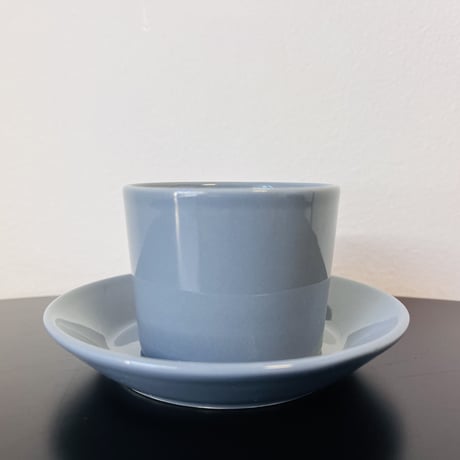 《ARABIA》Teema コーヒーカップ＆ソーサー　 グレー【廃盤色】①