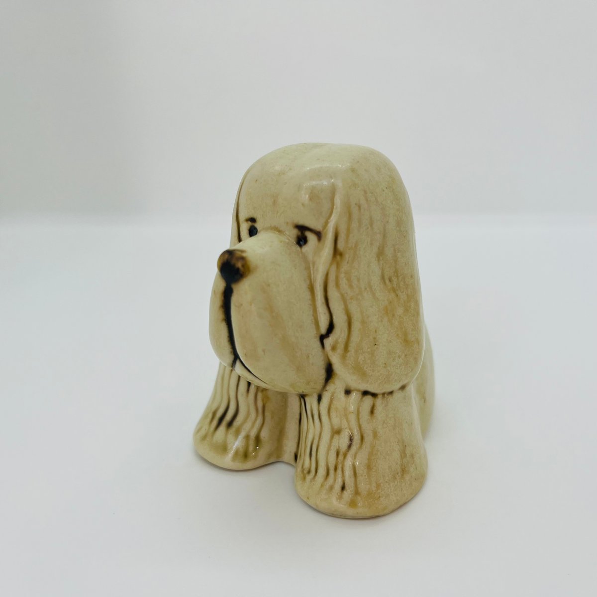 Lisa Larson / リサラーソン】 Kennel 白スパニエル 《Gustavsbe