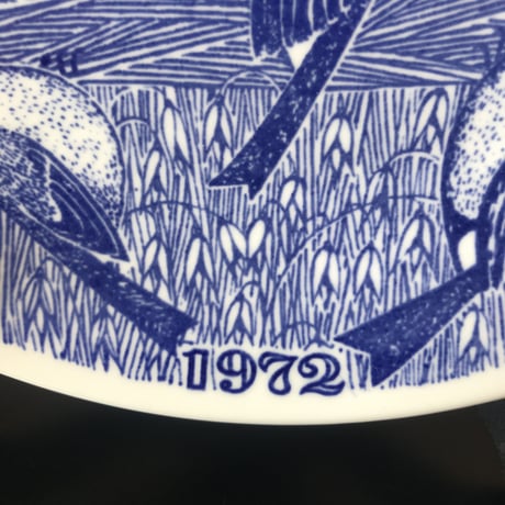 《Gustavsberg》クリスマスイヤープレート  1972年①