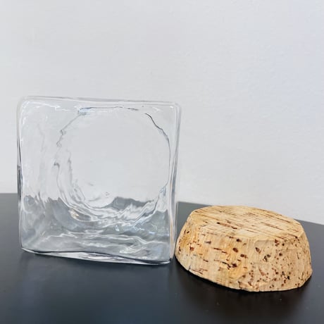 【Signe Persson Melin / シグネペーションメリン】 ガラス ジャー②中　Sill i Kvadrat 《Boda Nova》