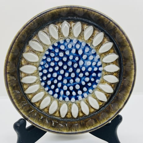 【Sylvia leuchovius 】お花の絵皿《ロールストランド》