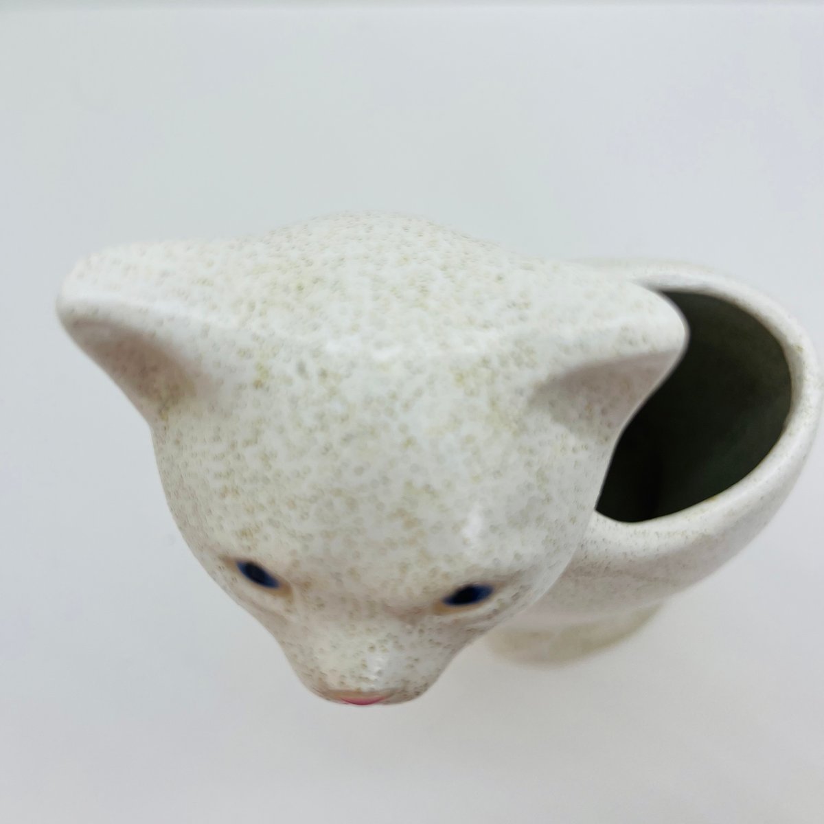 IDEE 秋山花 アート 琉球ガラス 白鳥 猫 フラワーベース 白鳥のフラワーベース | Tabino Okurimono