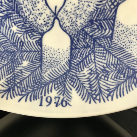 《Gustavsberg》クリスマスイヤープレート  1976年Ⅳ