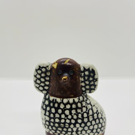 【Lisa Larson / リサラーソン】　Kennel　Tvlling  Pudlar　左向きプードル　《Gustavsberg》