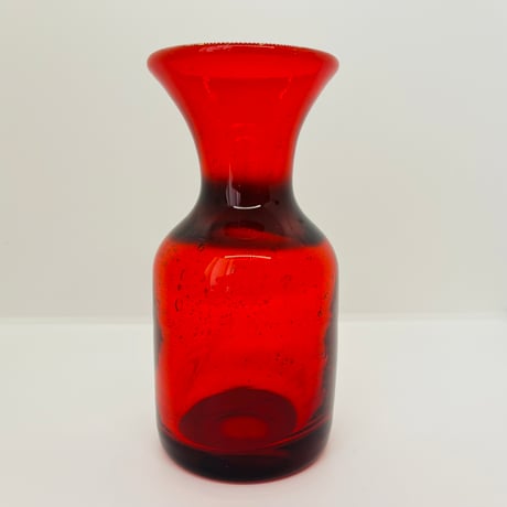 【Erik Hoglund / エリックホグラン】フラワーベース　レッド　H525/150《Boda》  -A