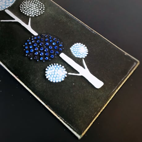 ☆ご予約品☆【Sylvia leuchovius 】お花の陶板《Rörstrand》
