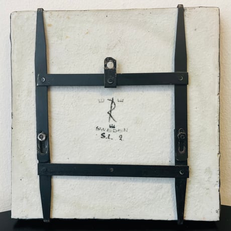 【Sylvia leuchovius 】鳥と果実の陶板《Rörstrand》