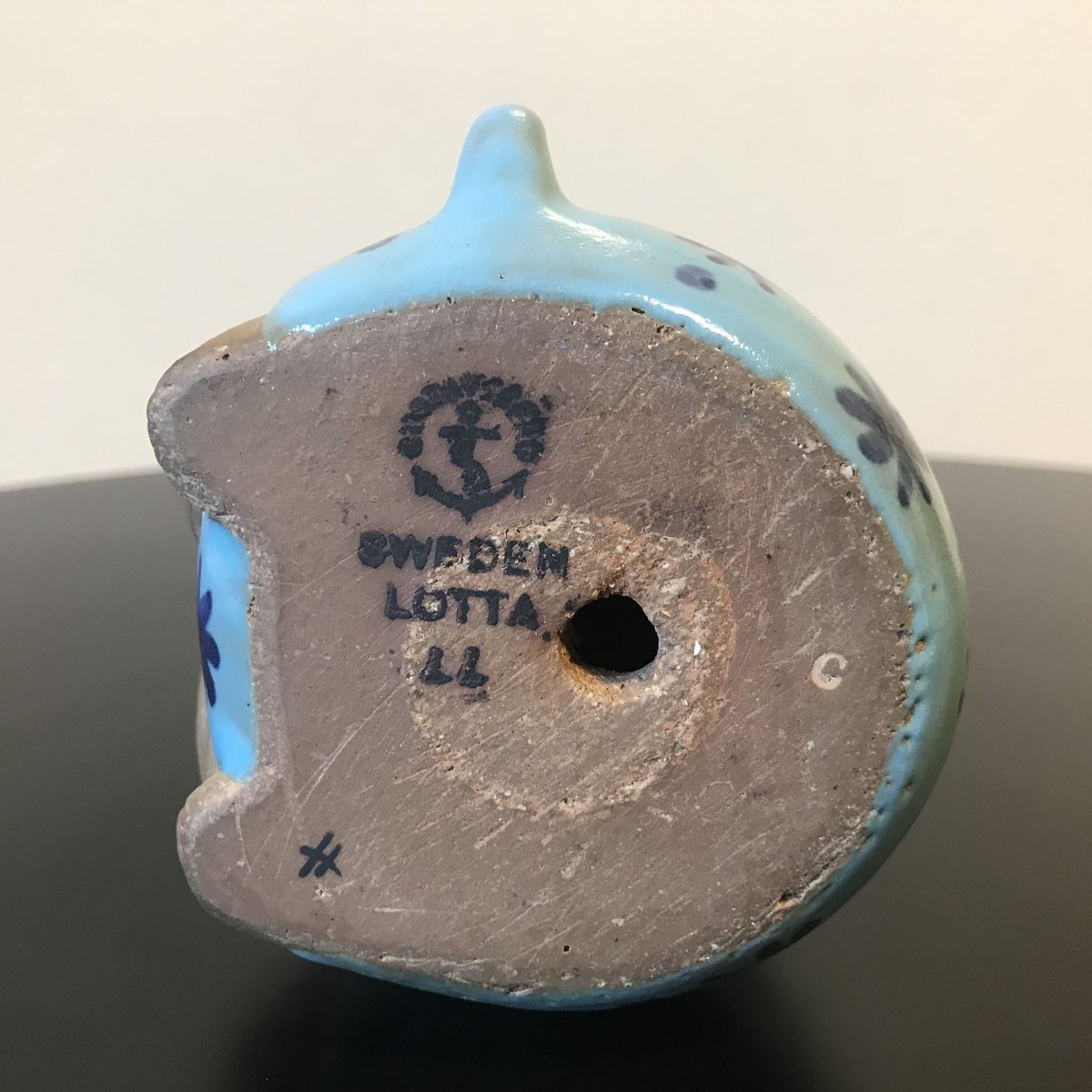 Lisa Larson / リサラーソン】訳アリ！レアカラー ロッタ《Gustavsberg